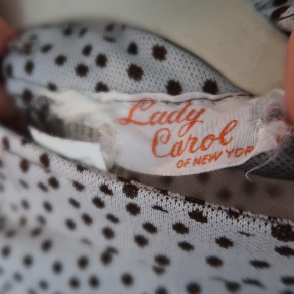 Vintage high neck midi dress - Picture 3 of 4